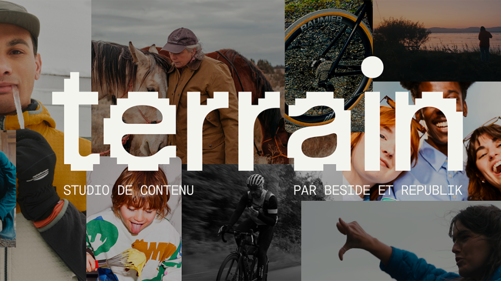 Terrain : un studio de contenu créatif signé Republik, en association avec BESIDE