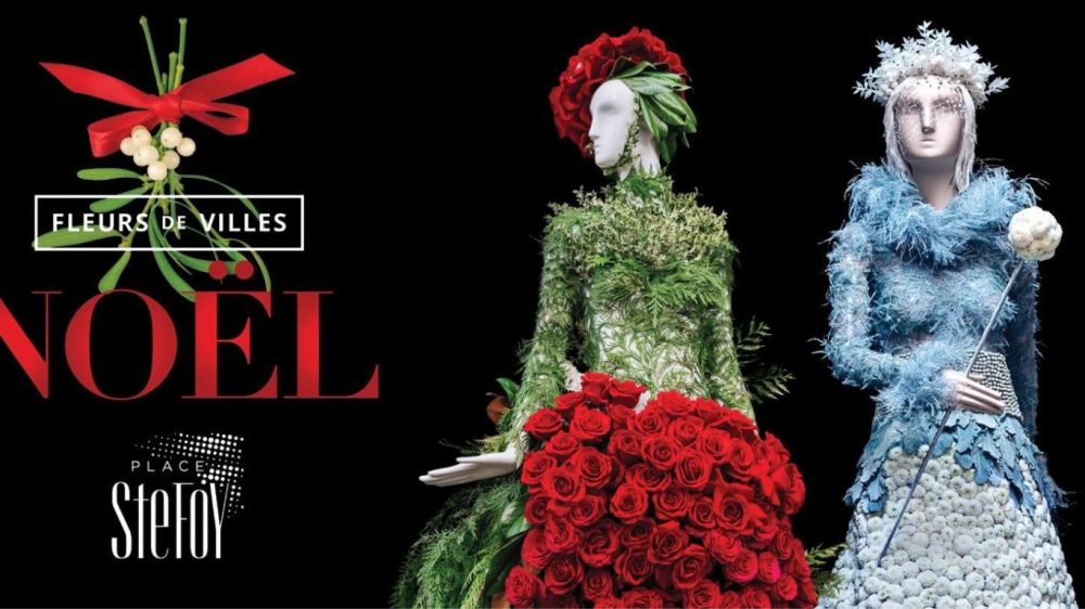 Fleurs de Villes fait son grand retour à Place Ste-Foy avec sa nouvelle exposition féérique, Noël