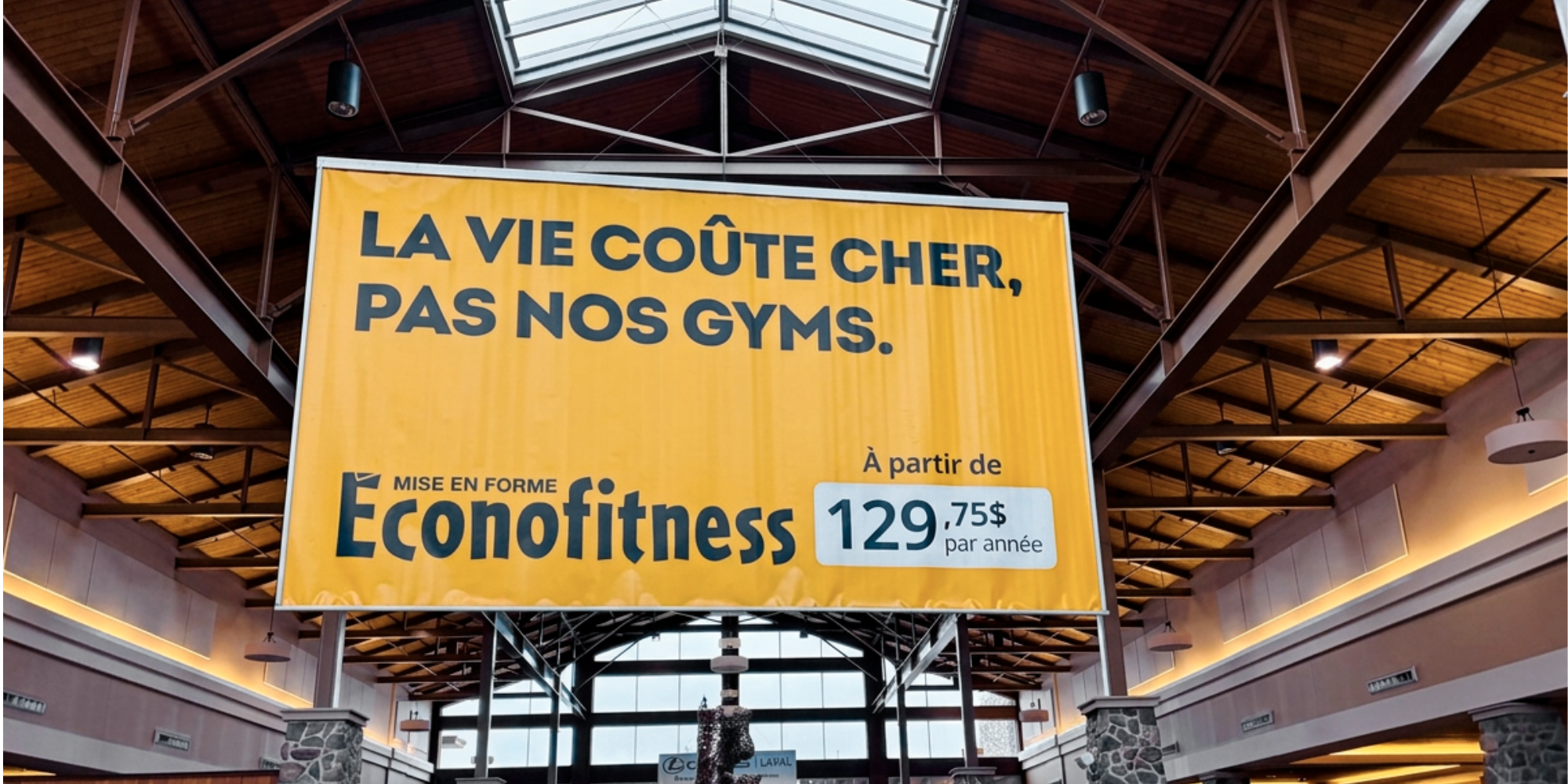Éconofitness lance sa campagne d’automne  « La vie coûte cher, pas nos gyms. »