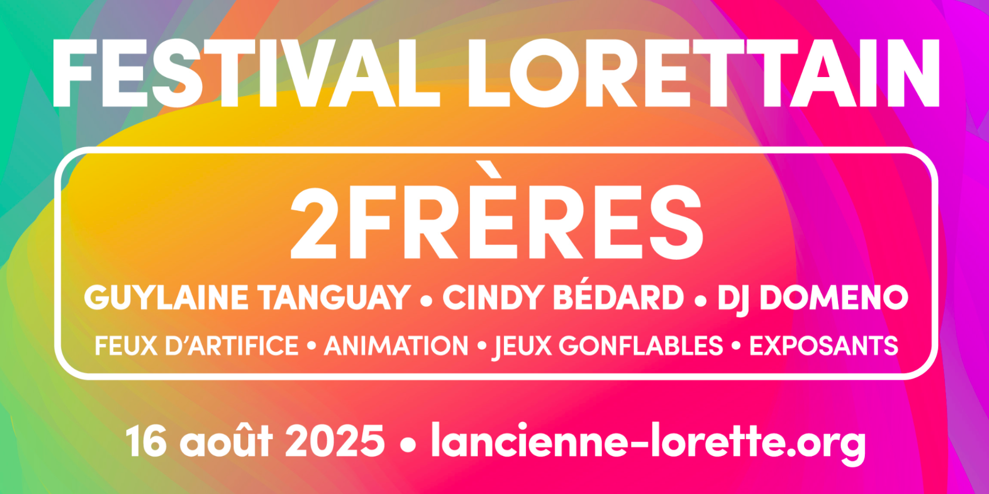 Le Festival Lorettain : la fête citoyenne par excellence est de retour le 16 août