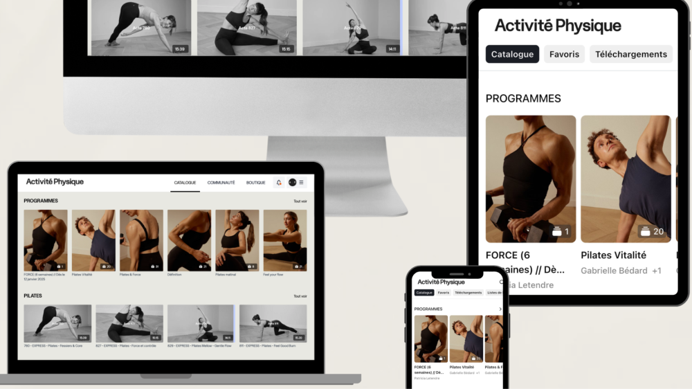 Activité Physique développe une application mobile pour favoriser une relation saine et durable avec le mouvement