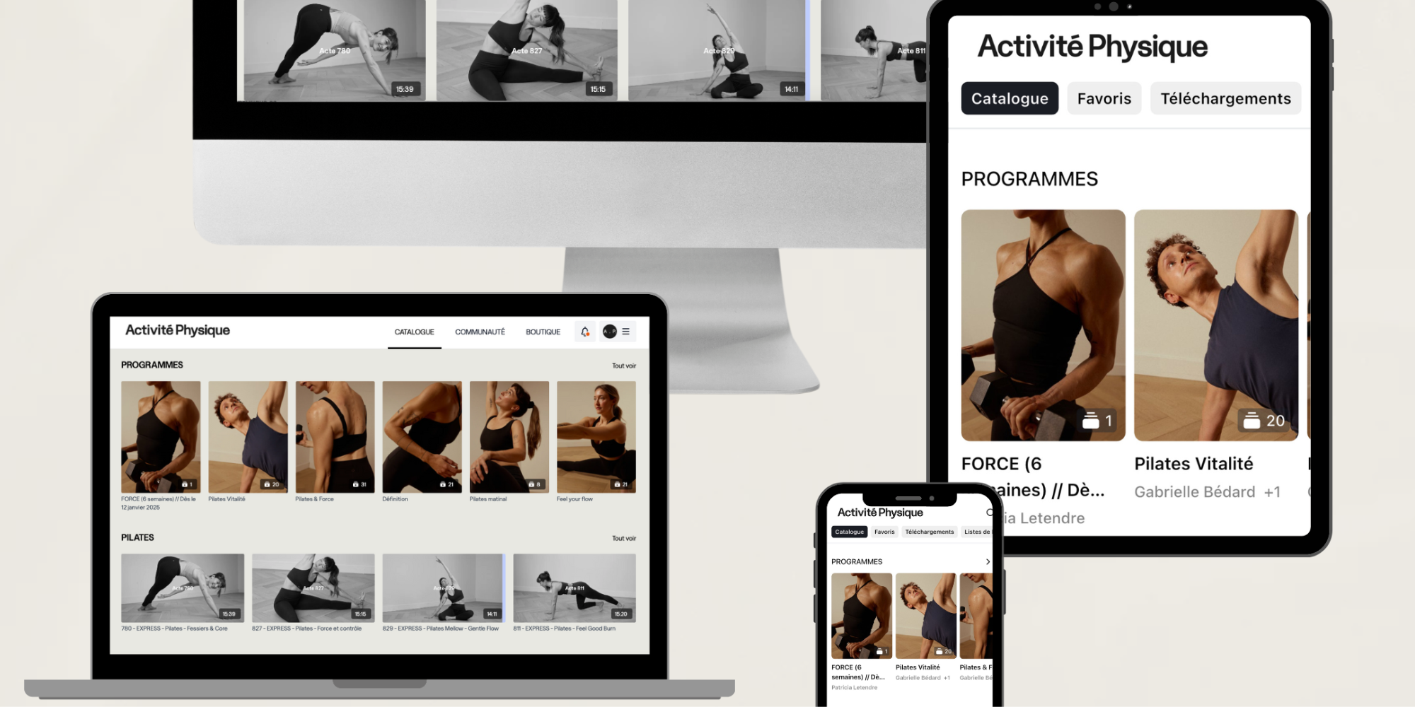 Activité Physique développe une application mobile
